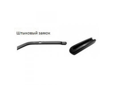 Щетка стеклоочистителя AWM F 15 R каркасная от AWM Щетка стеклоочистителя AWM F 15 R каркасная
