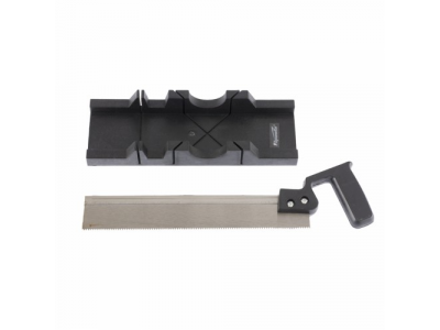 Стусло, 300 х 65 мм, пластмассовое + пила, 300 мм SPARTA