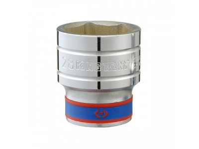 Головка торцевая стандартная шестигранная 1/2", 46 мм, KING TONY от KING TONY Головка торцевая стандартная шестигранная 1/2", 46 мм, KING TONY