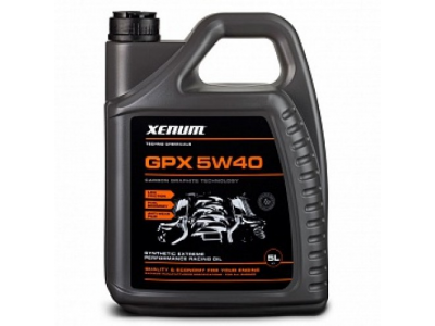Моторное масло Xenum GPX 5W40 с графитом 5 литров от XENUM Моторное масло Xenum GPX 5W40 с графитом 5 литров